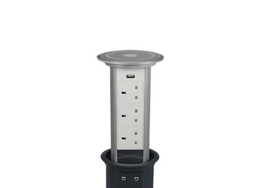 Easy Installation Pop Up Kitchen Plug Sockets Risen And Fallen Automatically