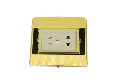 16A 250V Square Electrical Outlet Pop Out High Impact And Mechanical Strength